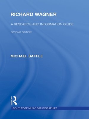 cover image of Richard Wagner